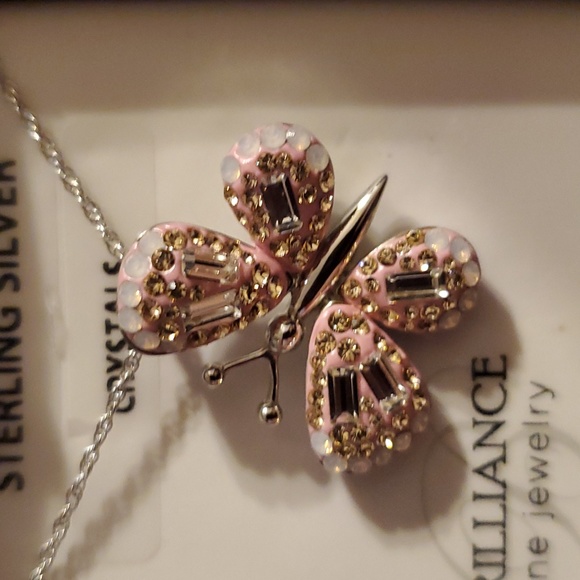 18 inch 925 Butterfly necklace - Picture 3 of 3